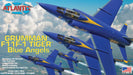 Atlantis Models H169 1/54 F-11F Tiger US Navy Blue Angels Skill Level 2 Model Aircraft Kit