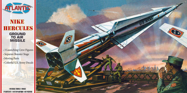 Atlantis Models H1804 1/40 Boeing Nike Missile US ARMY Model Kit