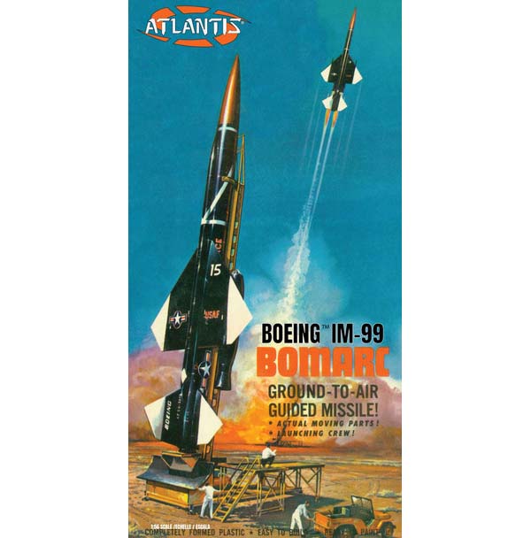 Atlantis Models H1806 1/56 Boeing IM-99 Bomarc Missile Model Kit