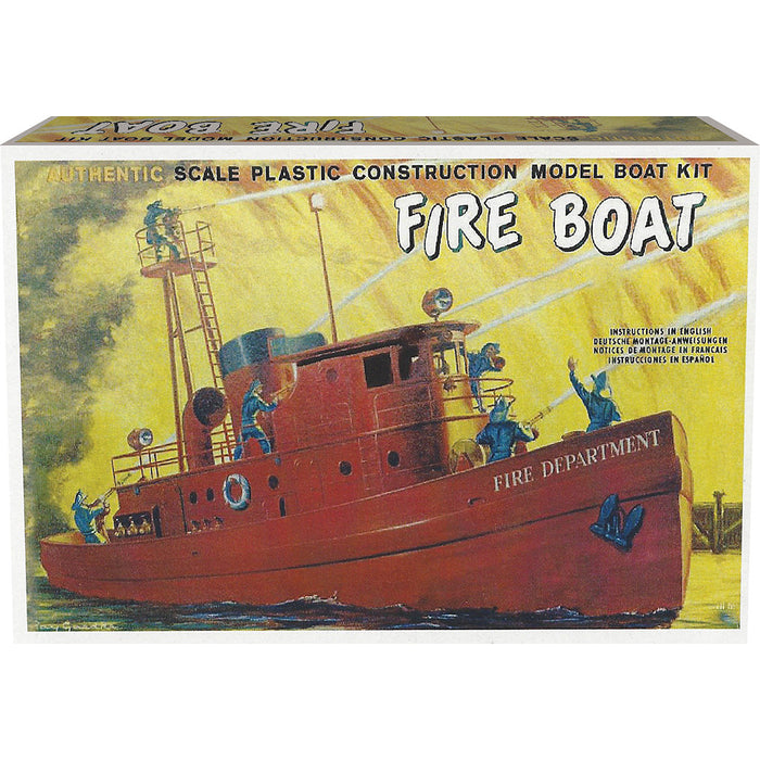 Atlantis Models L72121 1/60 Harbour Fire Department Fire Boat Model Kit