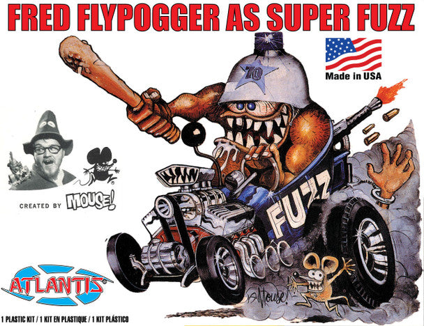Atlantis Models M104 Fred Flypogger as Superfuzz by Stanley Mouse