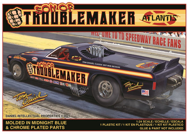 Atlantis Models M2204 1/24 Son of Troublemaker Chevy El Camino Model Car Kit