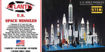 Atlantis Models M6871 1/128 US Space Missiles 36 Missiles Model Kit