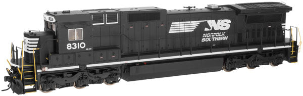 Atlas 10000770 HO Scale GE Dash 8-40C Diesel Norfolk Southern NS 8310 DCC & QSI Sound - USED