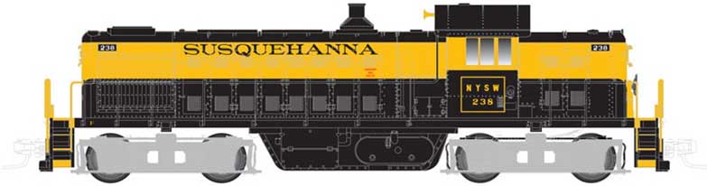 Atlas 10003015 HO Scale ALCo RS-1 Diesel New York, Susquehanna & Western NYS&W 240 DCC & Sound