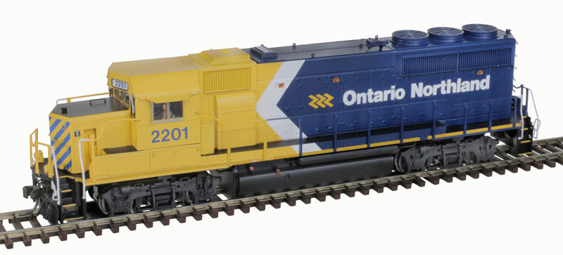 Atlas 10004246 HO Scale EMD GP40-2 Ontario Northland ONT 2201 DCC & Sound