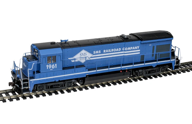 Atlas 10004702 HO Scale GE B23-7 Diesel SMS Lines 1961 (Blue) - DC