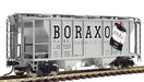 Atlas 1835-2 HO Scale PS-2 2 Bay Covered Hopper Boraxo NAHX 31066