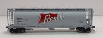 Atlas 1941-2 HO Scale 3 Bay Cylindrical Covered Hopper "French's" ACFX 60928 - NOS