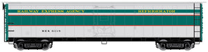 Atlas 20005349 HO Scale Steel Reefer Railway Express Agency 6363 (Aluminum & Green)