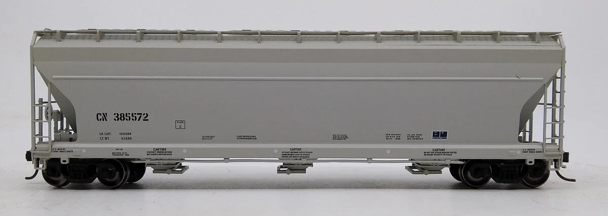 Atlas 20005525 HO Scale 4650 Covered Hopper Canadian National CN 385566