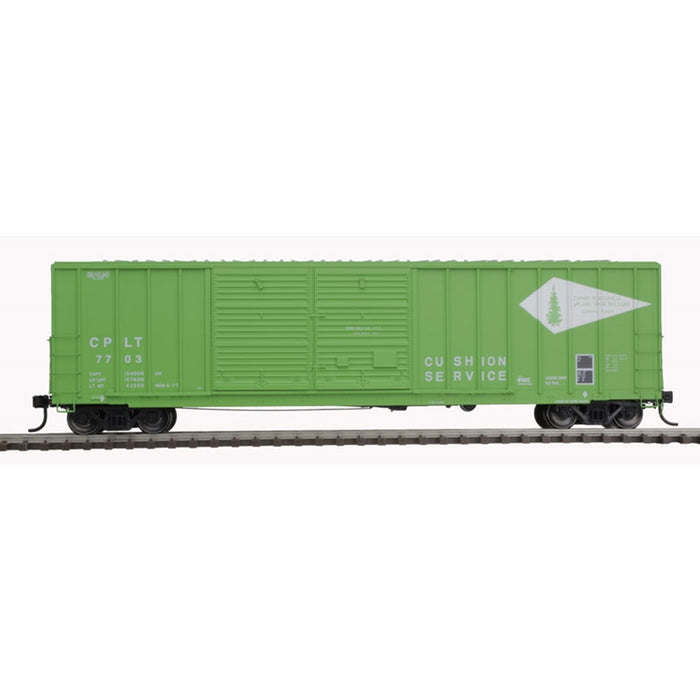 Atlas 20005865 HO Scale 50' FMC 5077 Double Door Boxcar Camino, Placerville & Lake Tahoe CP&LT 7706