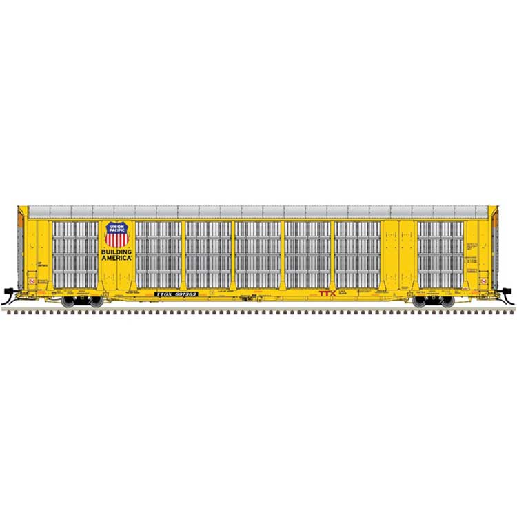 Atlas 20006195 HO Scale Gunderson Multi-Max Autorack UP 697363