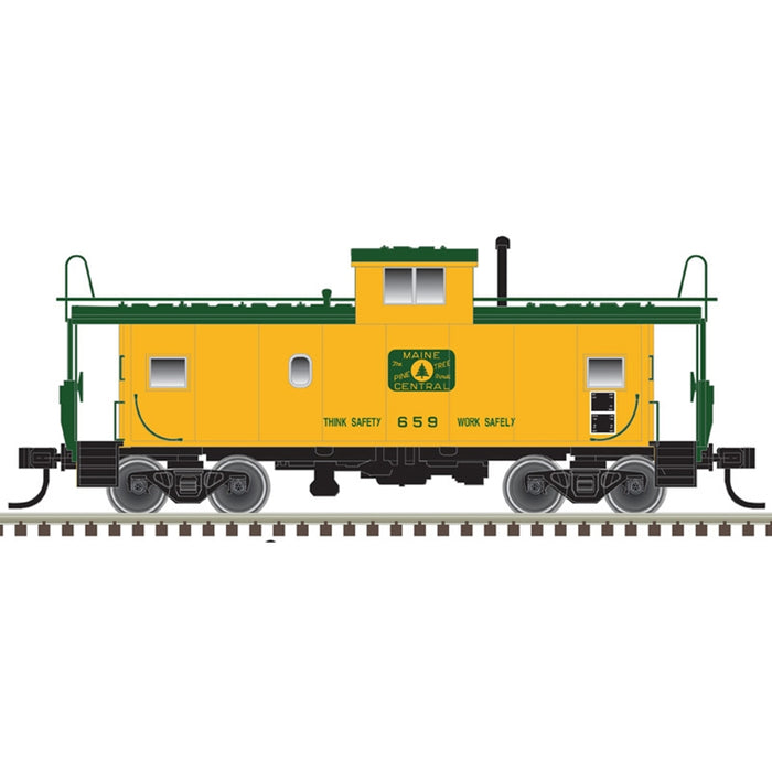 Atlas 20006231 HO Scale Standard Cupola Caboose Maine Central MEC 659