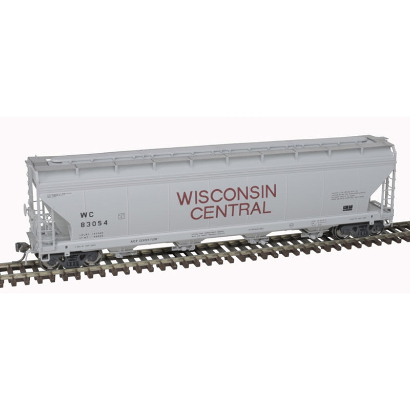 Atlas HO Scale ACF 5250 Covered Hopper Wisconsin Central WC