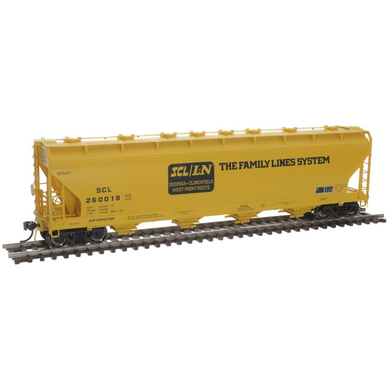 Atlas HO Scale ACF 5250 Covered Hopper Family Lines System SCL