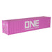 Atlas 20006545 HO Scale 40' Container Ocean Network Express TLLU Set #1 (3 Pack)