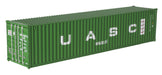 Atlas 20006547 HO Scale 40' Container United Arab Shipping Co. UACU Set #1 (3 Pack)
