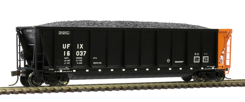 Atlas 20006703 HO Scale Coalveyor Bathtub Gondola Utility Fuels UFIX 16010