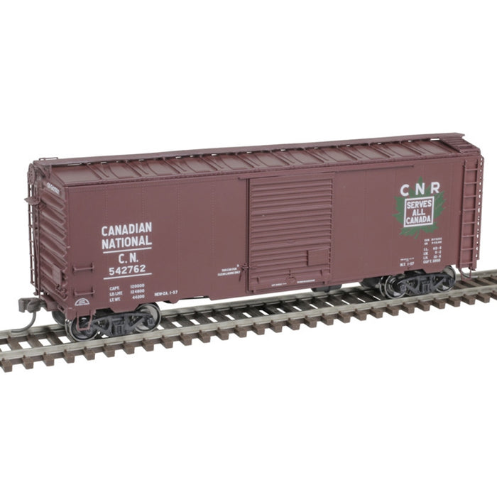 Atlas 20006830 HO Scale 40' Post War Boxcar Canadian National CN 542762