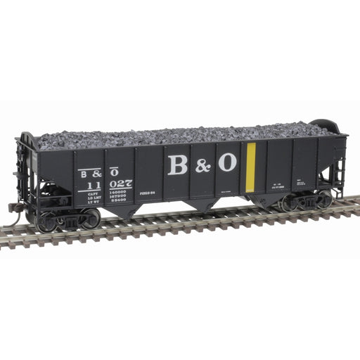 Atlas 20006911 HO AAR 70 Ton 9 Panel 3-Bay Hopper Baltimore & Ohio B&O 10389
