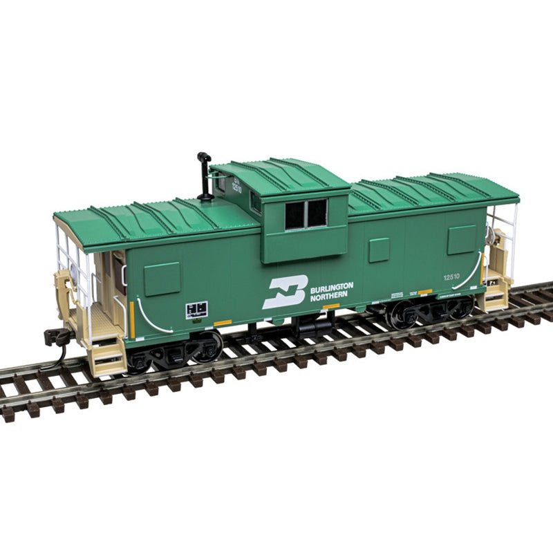 Atlas 20007932 HO Scale Extended Vision Caboose Burlington Northern BN 12510