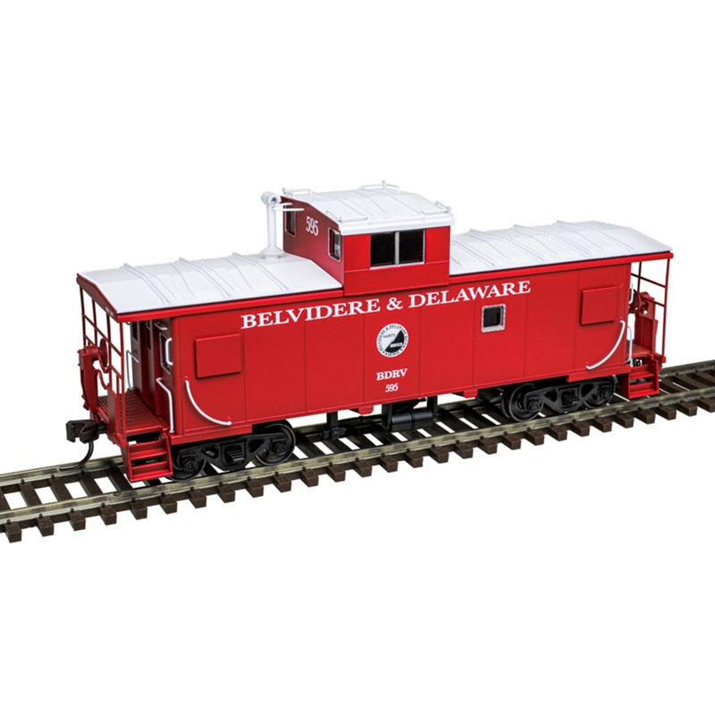 Atlas 20007945 HO Scale Standard Vision Caboose Belvidere & Delaware B&D 595