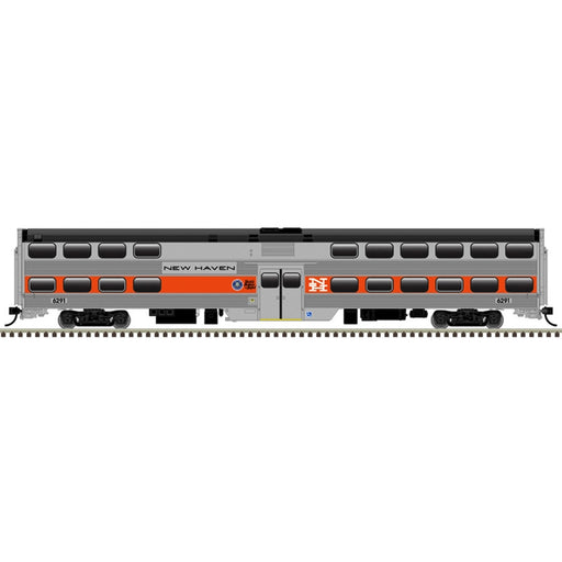 Atlas 20008036 HO Scale Metra Commuter Type 8500 Cab Car / Type 6000 New Haven 3-PACK