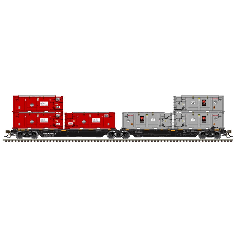Atlas 20008455 HO Scale Articulated Bulk Carrier MHF Logistical Solutions Inc. MHFX 516112