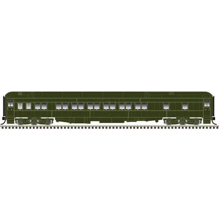Atlas 20008542 HO Scale Pullman 12-1 Sleeper Painted Unlettered (Pullman Green)
