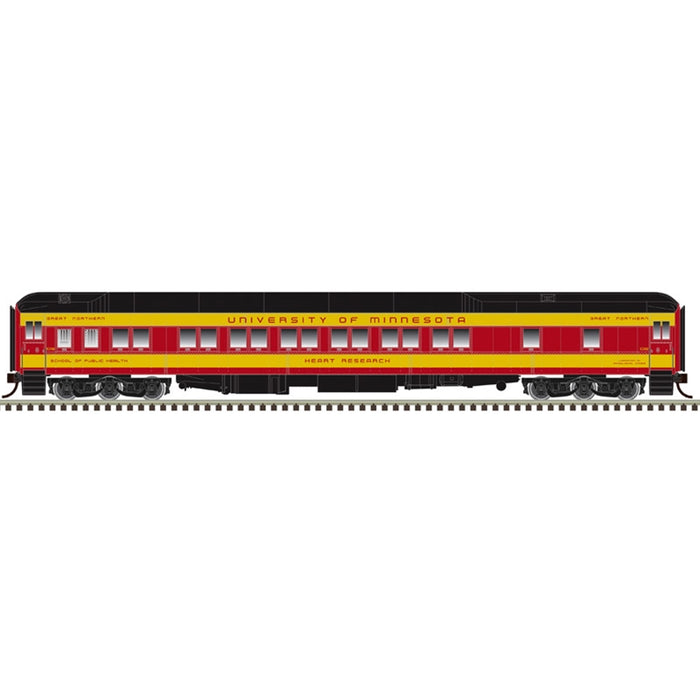 Atlas 20008544 HO Scale Pullman 12-1 Sleeper GN (University of Minnesota) "Heart Research"