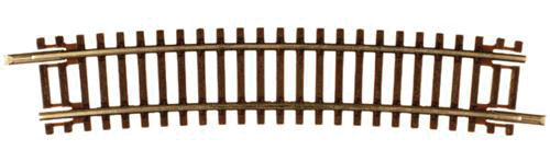Atlas 2021 N Scale Code 55 Track 16.25" Radius Half Curve (6 Pack)