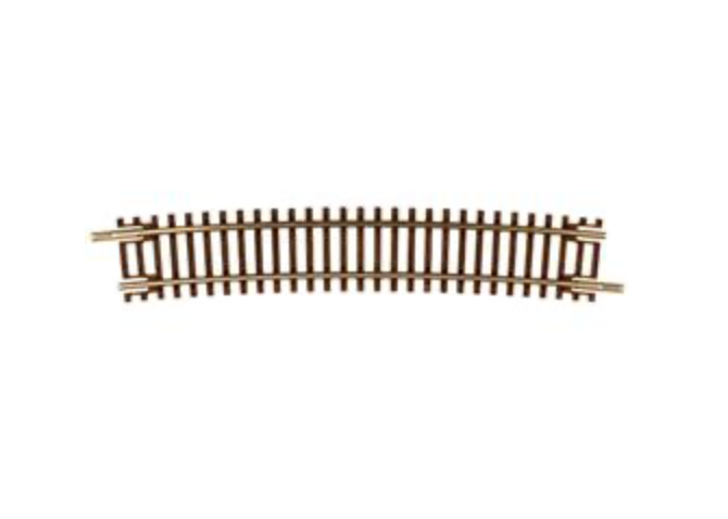 Atlas 2025 N Scale Code 55 Track 18.75" Radius Half Curve (6 Pack)