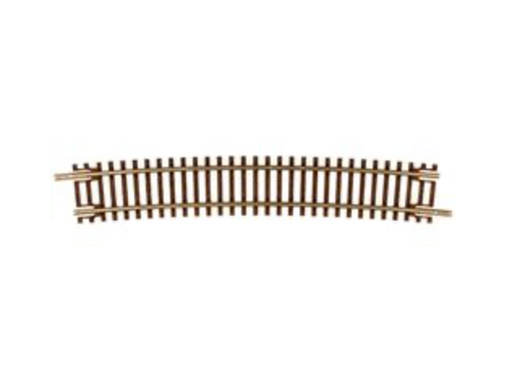 Atlas 2027 N Scale Code 55 Track 20" Radius Half Curve (6 Pack)
