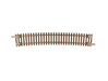Atlas 2027 N Scale Code 55 Track 20" Radius Half Curve (6 Pack)