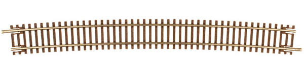 Atlas 2030 N Scale Code 55 Curve Track 30.6" Radius (6 Pack)