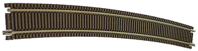 Atlas 2031 N Scale Code 55 Track 71" Radius Curve (6 Pack)