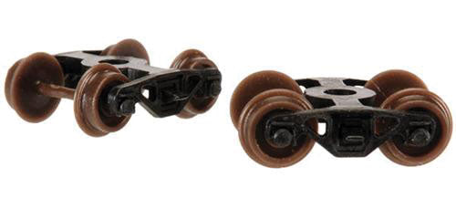 Atlas 22060 N Scale Roller Bearing Caboose Trucks (1 Pair)
