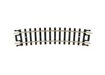 Atlas 2521 N Scale Code 80 11" Radius 1/2 Curve Track 6 Pack
