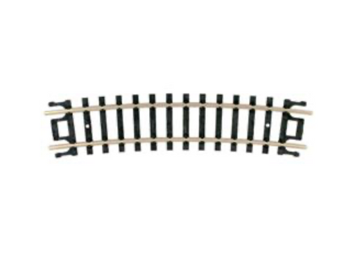Atlas 2521 N Scale Code 80 11" Radius 1/2 Curve Track 6 Pack