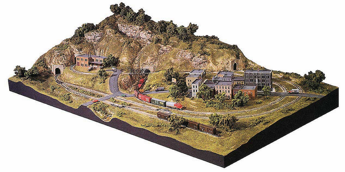 Atlas 2588 N Scale Code 80 Scenic Ridge Track Pack โ White Rose Hobbies