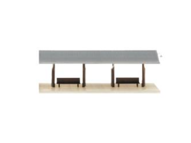 Atlas 2842 N Scale Station Platform Kit (2 Pack)