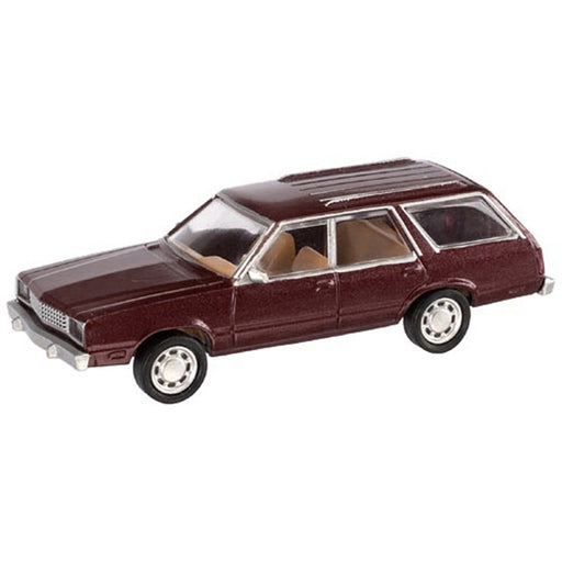Atlas 30000151 HO Scale 1978 Ford Fairmont Wagon - Dark Cordovan Metallic