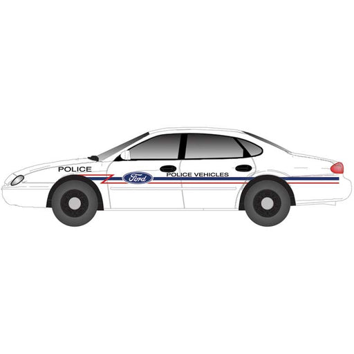 Atlas 30000154 HO Scale 1996 Ford Taurus Police Demonstrator