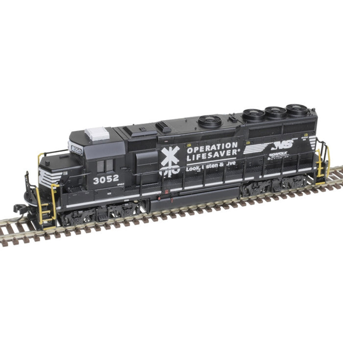 Atlas 40004746 N Scale EMD GP40-2 Norfolk Southern NS 3045 DCC & Sound (Operation Life Saver)