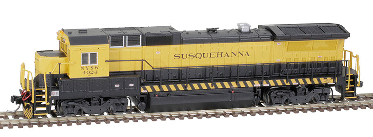 Atlas 40005156 N Scale GE Dash 8-40B Susquehanna NYS&W 4004 DCC & Sound