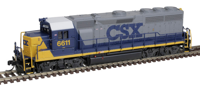 Atlas 40005276 N Scale EMD GP40 CSX "YN2" 6611 DCC & Sound