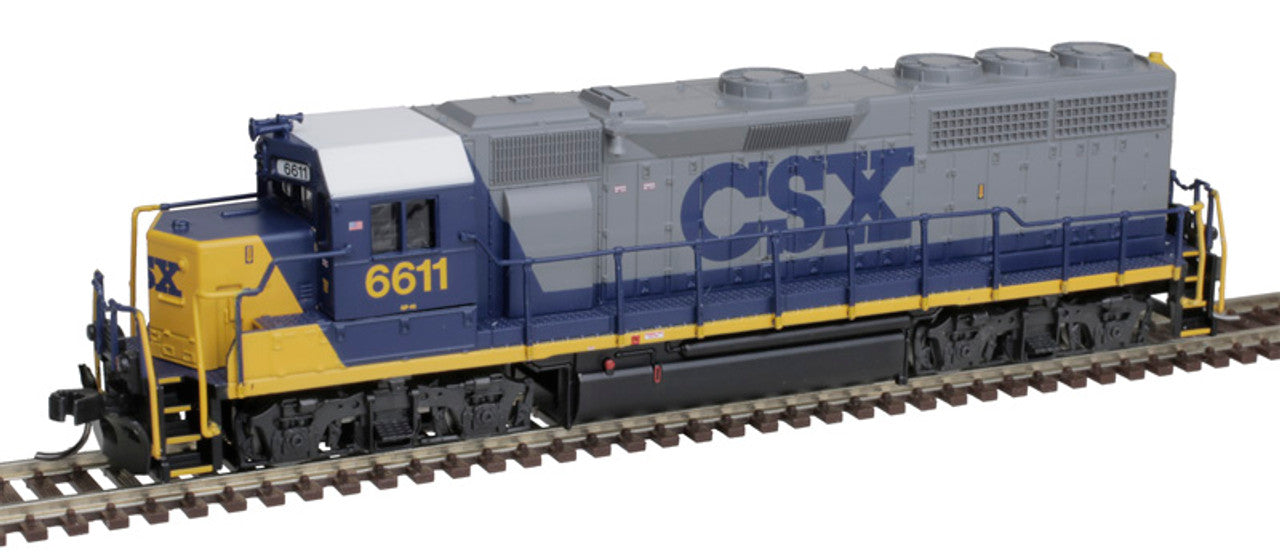 Atlas 40005276 N Scale EMD GP40 CSX "YN2" 6611 DCC & Sound
