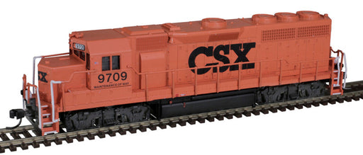 Atlas 40005254 N Scale EMD GP40 CSX "MoW Orange" 9720