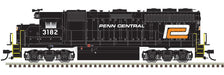 Atlas 40005290 N Scale EMD GP40 Penn Central "Orange P" PC 3182 DCC & Sound